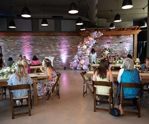 Urban Creekside offers private event space in Downtown Round Rock for bridal showers, micro weddings and corporate events.